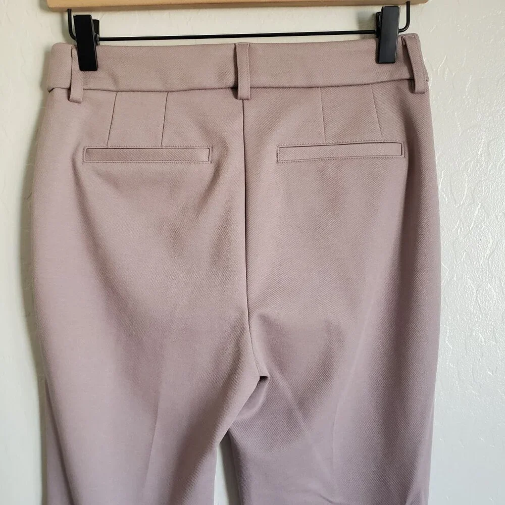 Simply Vera Vera Wang High-Waisted Flare Trouser Pants Sz Womens 2 Career Office